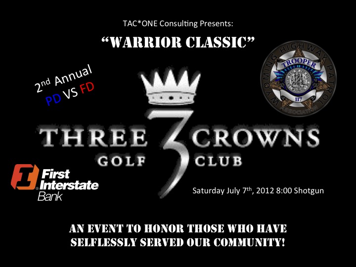 Warrior Classic Golf Tournament Wyoming Peace Officers Fundraiser