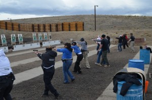 womens shooter rifle course